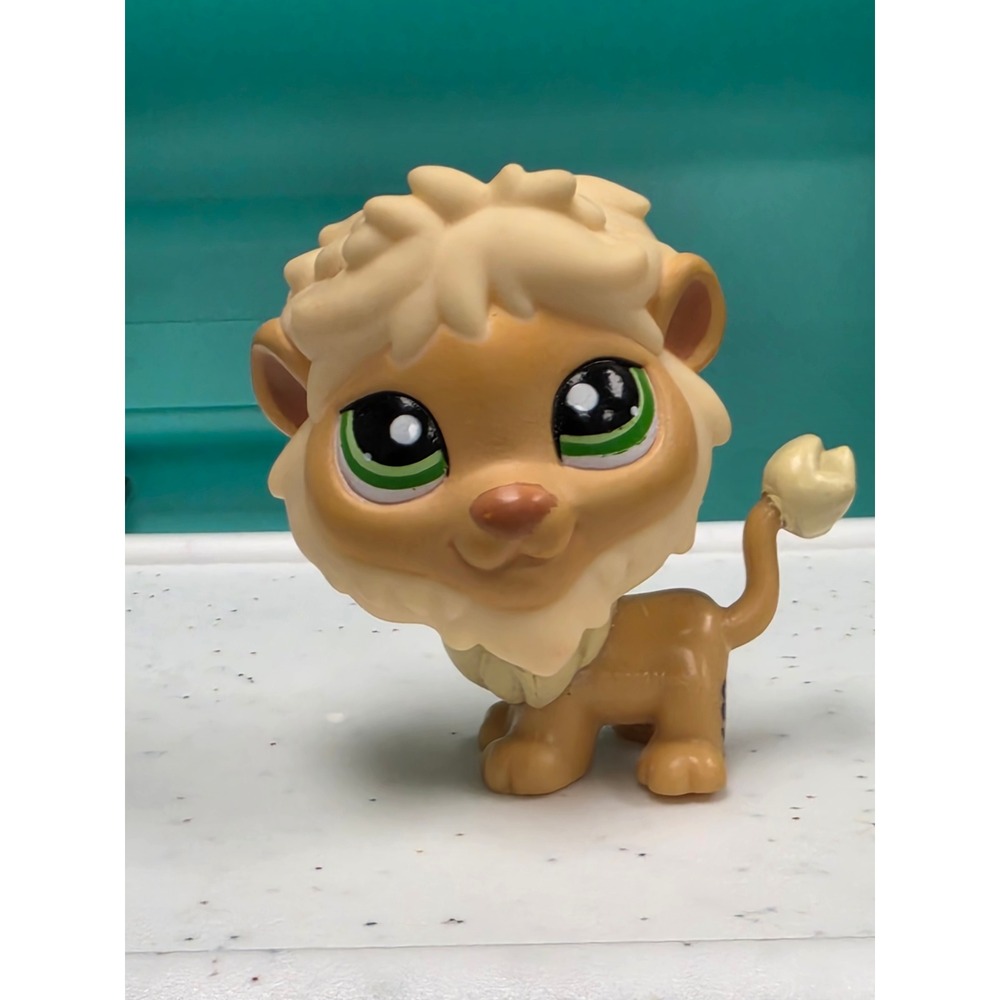 LPS Littlest Pet Shop Mighty Lion Figure # 1576 Collectable Pet